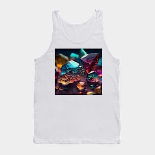 Colorful Crystals Tank Top